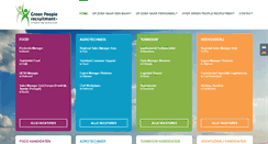 Desktop Screenshot of greenpeoplerecruitment.com